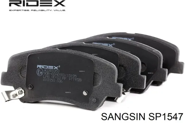 Передние тормозные колодки SP1547 Sangsin