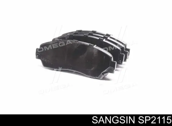 Передние тормозные колодки SP2115 Sangsin