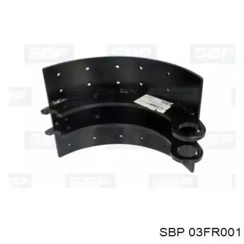 Задние барабанные колодки 03FR001 SBP