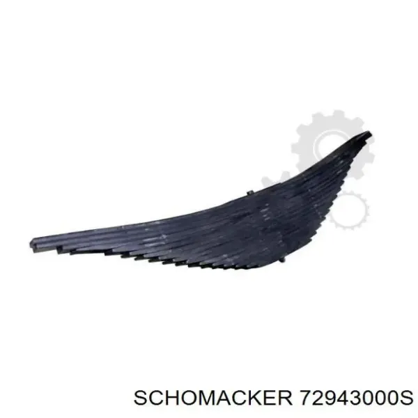 Рессора задняя 72943000S Schomacker