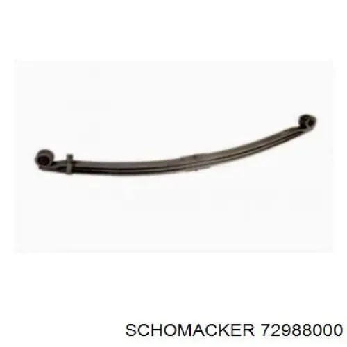 Передняя рессора 72988001 Schomacker