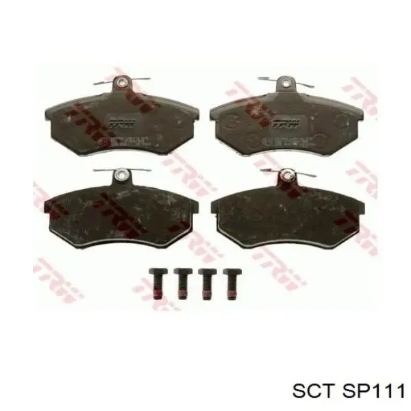 Передние тормозные колодки SP111 SCT