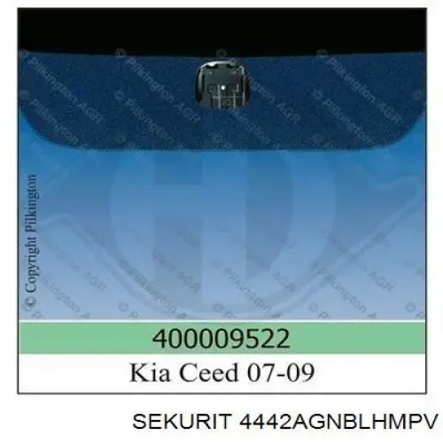 Лобовое стекло GS4031D12 XYG