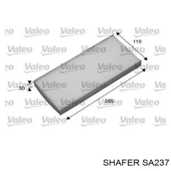 Фильтр салона SA237 Shafer