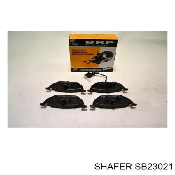 Задние тормозные колодки SB23021 Shafer