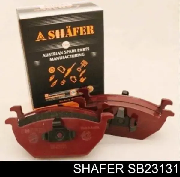 Передние тормозные колодки SB23131 Shafer