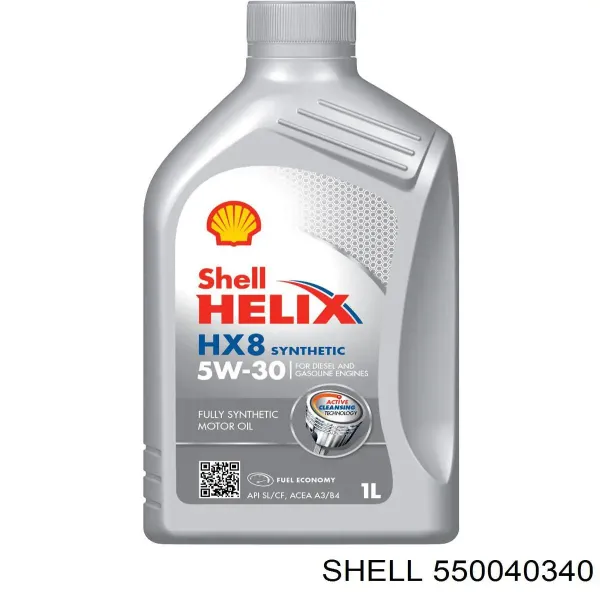 Моторное масло 550040340 Shell