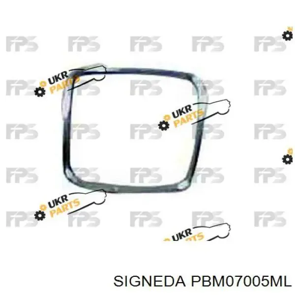 Накладка решетки радиатора левая PBM07005ML Signeda