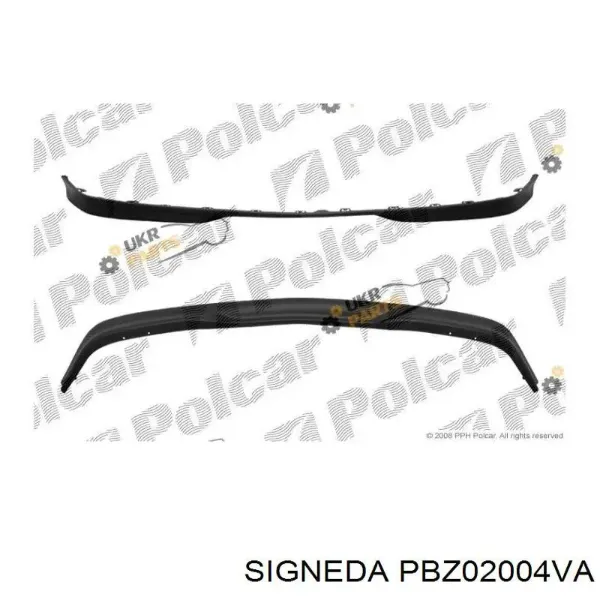 Спойлер переднего бампера PBZ02004VA Signeda
