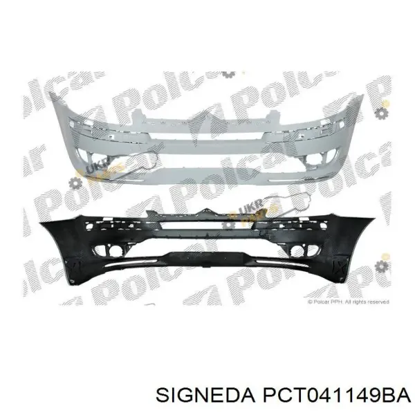 Передний бампер PCT041149BA Signeda