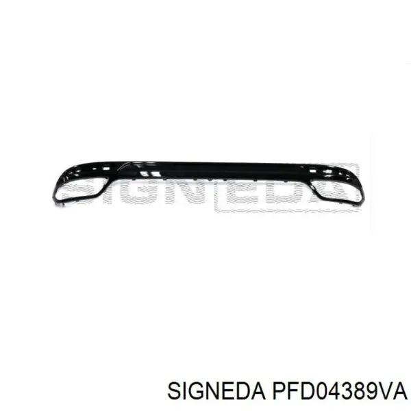 Накладка бампера заднего PFD04389VA Signeda
