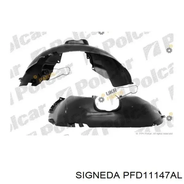 Подкрылок передний левый PFD11147AL Signeda