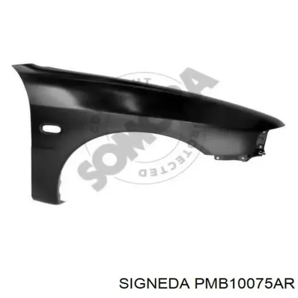 Боковая часть передняя правая на Mitsubishi Lancer X CY_A, CZ_A