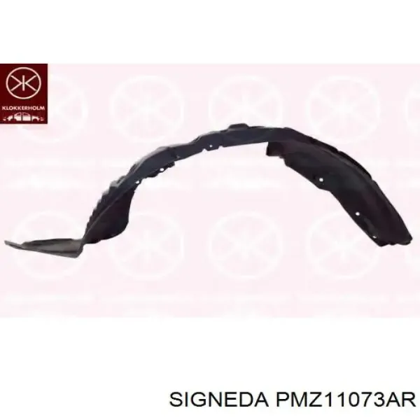 Подкрылок передний правый PMZ11073AR Signeda