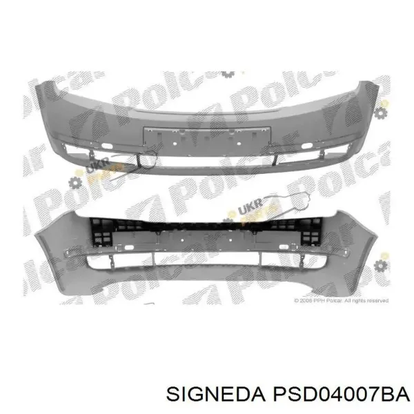 Передний бампер PSD04007BA Signeda