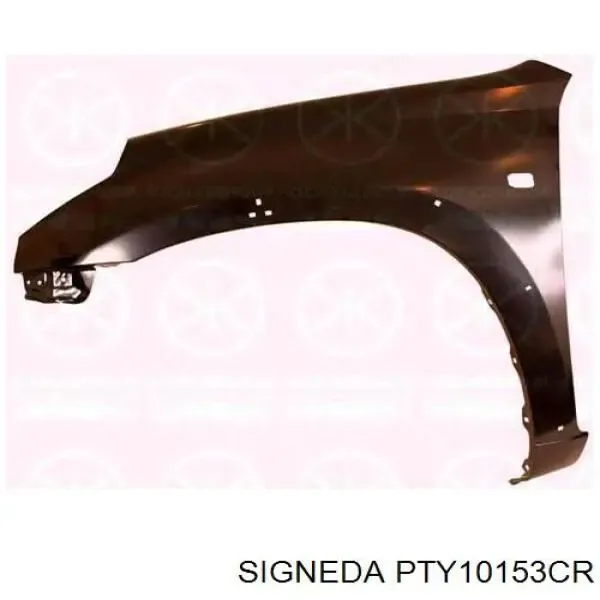 Крыло переднее правое PTY10153CR Signeda