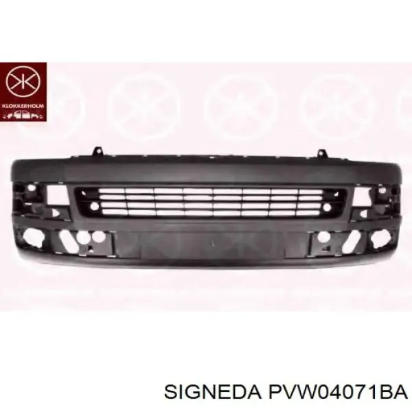 Передний бампер PVW04071BA Signeda