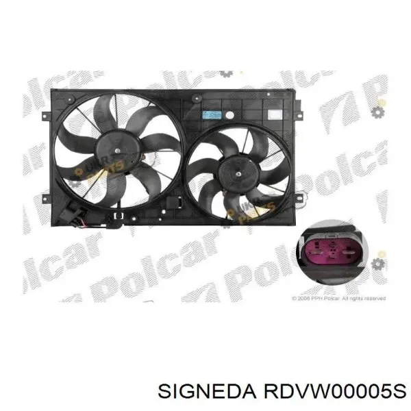 Диффузор радиатора RDVW00005S Signeda