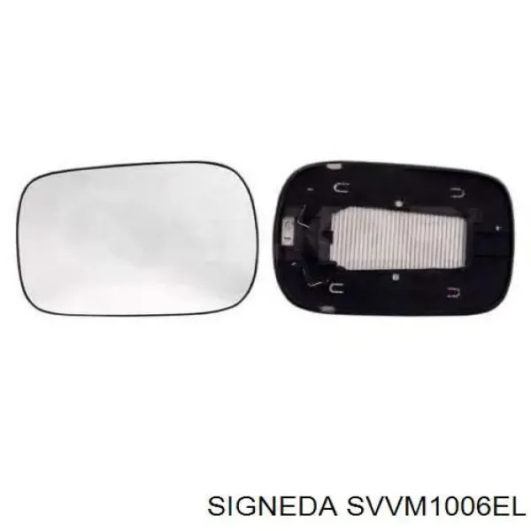Стекло правого зеркала заднего вида SVVM1006EL Signeda
