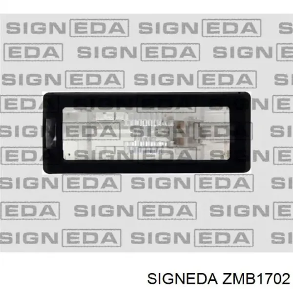Фонарь подсветки номерного знака ZMB1702 Signeda