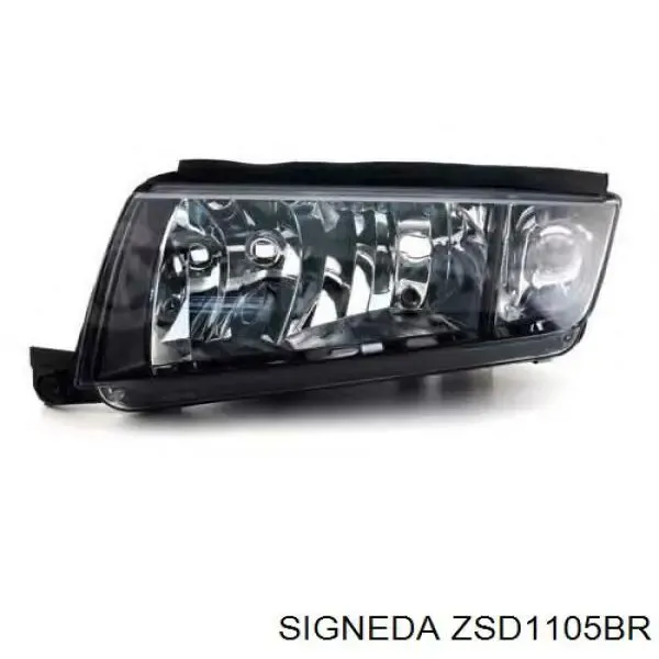 Правая фара FP6402R6E Depo/Loro