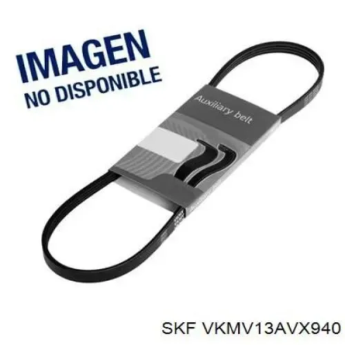 Ремень генератора VKMV13AVX940 SKF