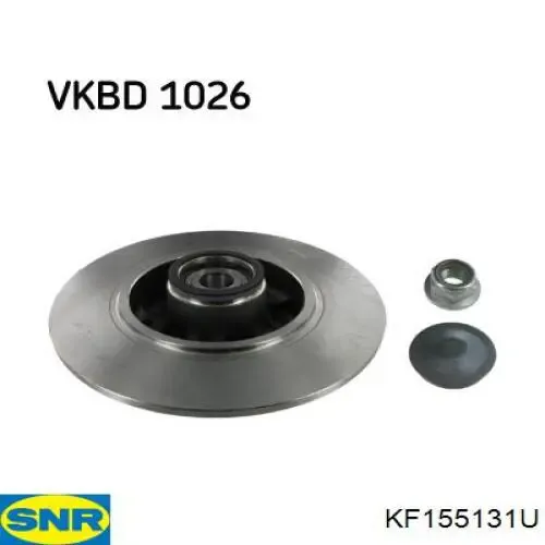 Тормозные диски KF155131U NTN