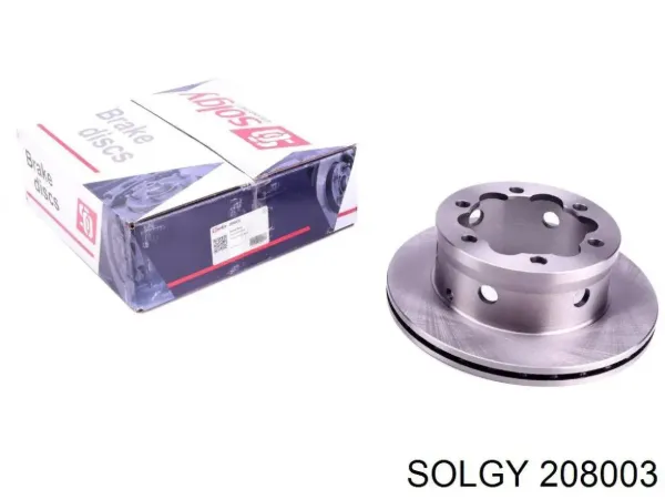 Тормозные диски 208003 Solgy