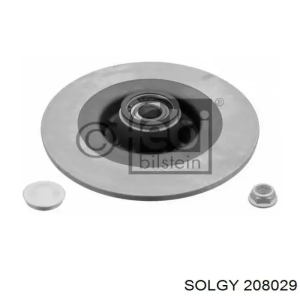 Тормозные диски 208029 Solgy