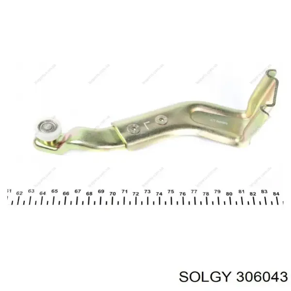 Ролик двери боковой (сдвижной) левый нижний 306043 Solgy