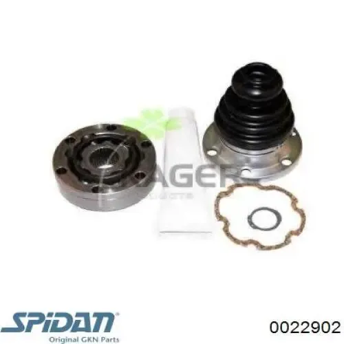 ШРУС внутренний 0022902 GKN-Spidan