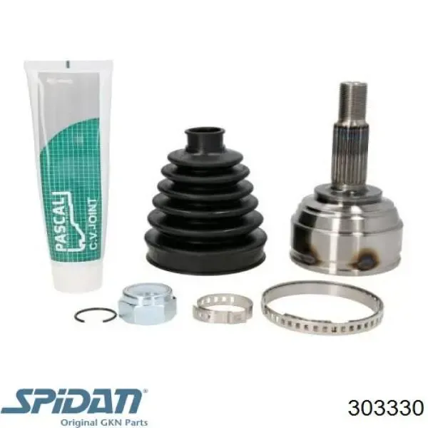 ШРУС наружный передний 303330 GKN-Spidan