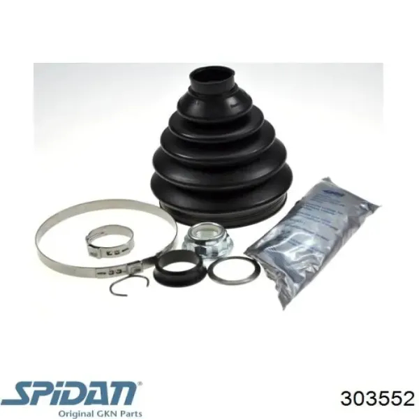Пыльник ШРУСа наружный 303552 GKN-Spidan