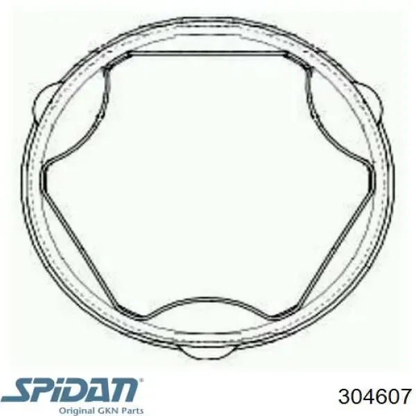 Пыльник ШРУСа внутренний 304607 GKN-Spidan