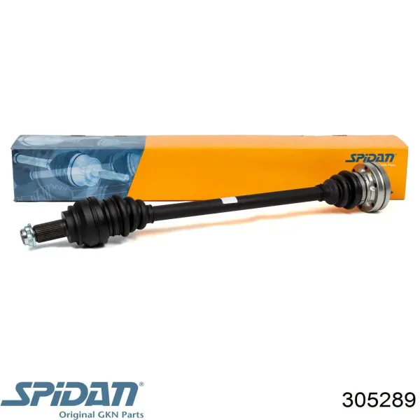 Полуось задняя левая 305289 GKN-Spidan