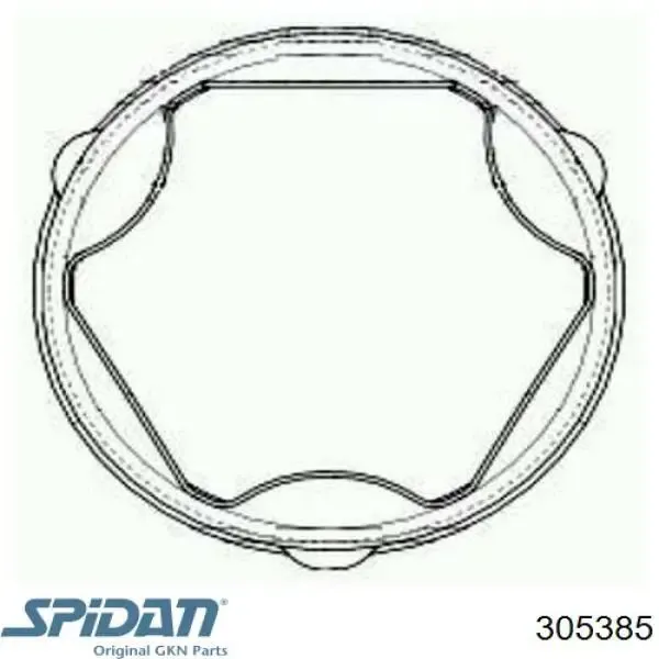 Пыльник ШРУСа внутренний 305385 GKN-Spidan