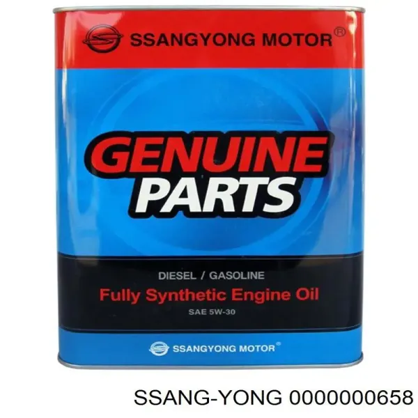 Моторное масло 0000000658 Ssang Yong