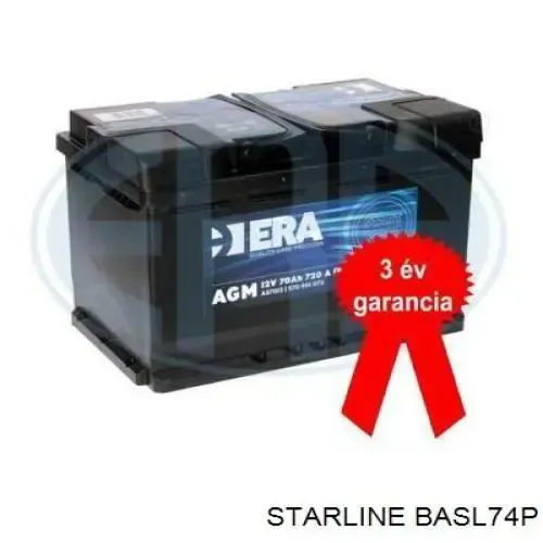 Аккумулятор BASL74P Starline