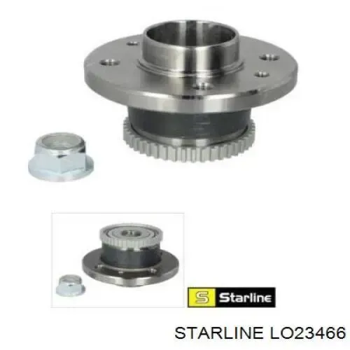 Задняя ступица LO23466 Starline
