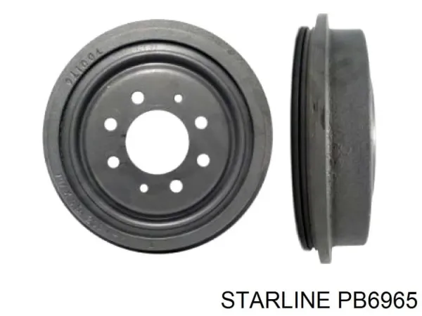Тормозной барабан PB6965 Starline