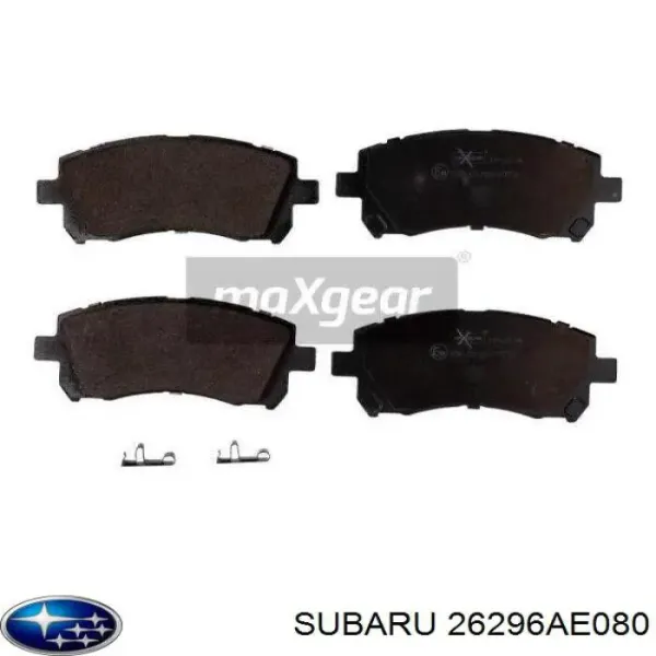 Тормозные колодки Subaru 26296AE080