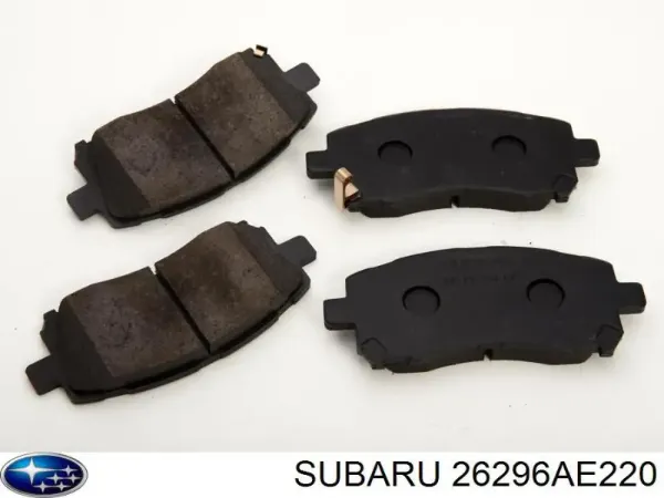 Тормозные колодки Subaru 26296AE220
