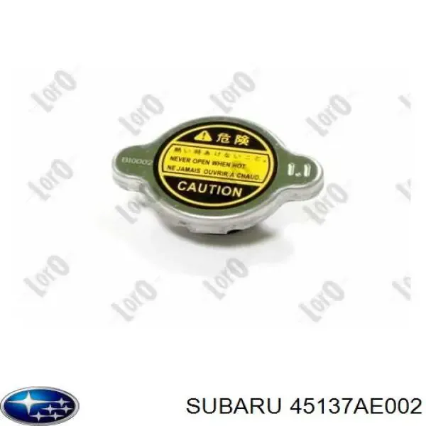 45137AE002 Subaru Крышка бачка радиатора