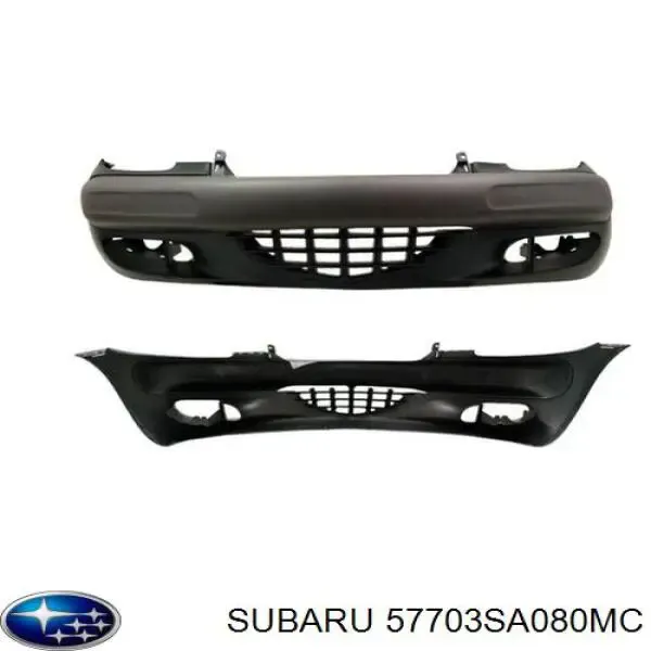  Передний бампер Subaru Forester 2