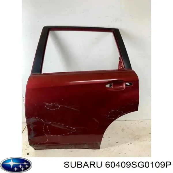 Дверь задняя левая 60409SG0119P Subaru