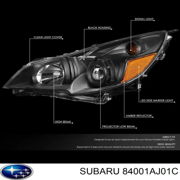 Левая фара ZSB1113L Signeda