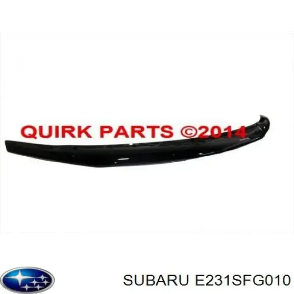 Дефлектор капота Subaru Impreza III
