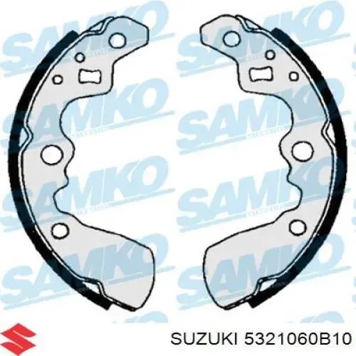5321060B10 Suzuki Барабанные тормозные колодки