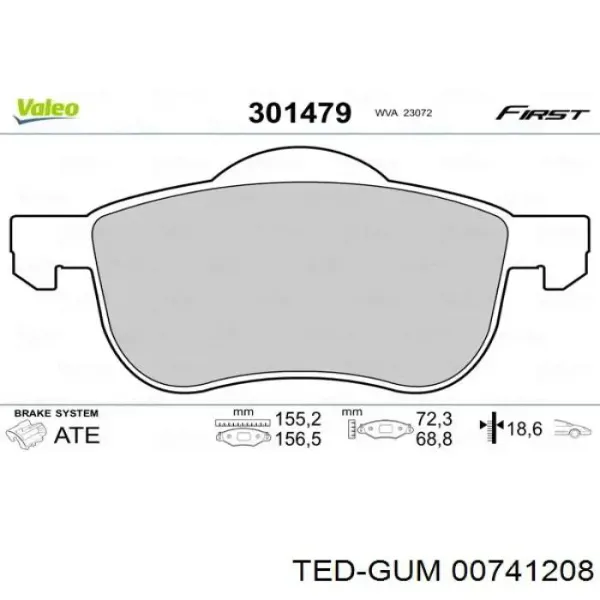Втулка переднего стабилизатора Volvo S60 I седан (RS, RH) (2000 - 2010) цена, от 8.23 USD