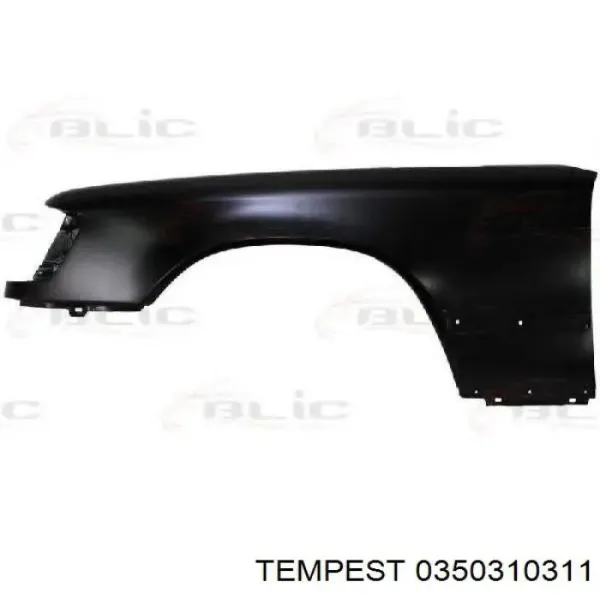Крыло переднее левое 0350310311 Tempest